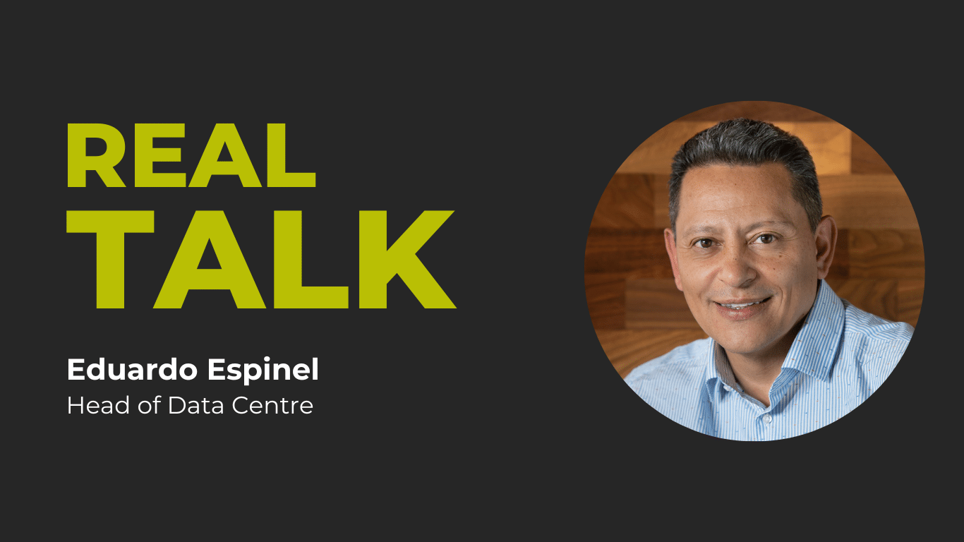 Real Talk con Eduardo Espinel, Head of Data Centre de Ilkari