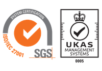 ISO 27001 certification badge